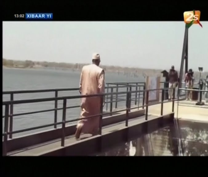 Vidéo: la Visite du barrage de Niandouba par le chef de L’ Etat Macky Sall