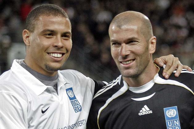 Zidane et Ronaldo face à l’AS Saint-Etienne en solidarité des victimes d’Ebola