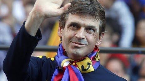Le Barça inaugure le terrain Tito-Vilanova