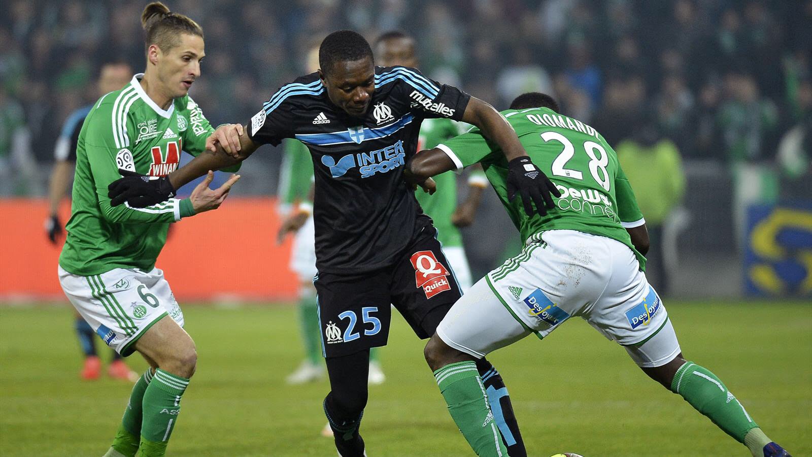 Ligue 1 : Un match renversant, mais ce nul n’arrange ni l’OM, ni l’ASSE