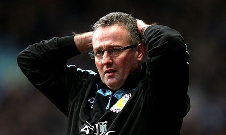 Aston Villa limoge son coach Lambert