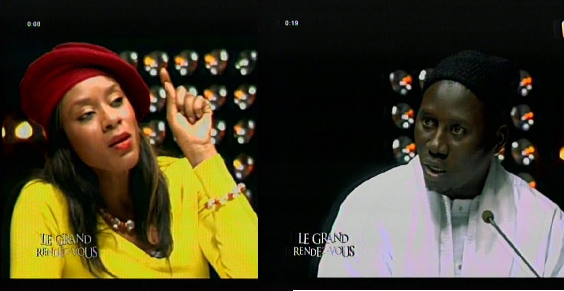 Grand Rendez-vous: Clash entre le rappeur Mame Xa et la mannequin Dyna Seck