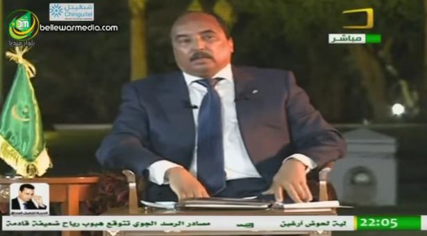Insolite: Le président mauritanien intimide un journaliste et exige l’arrêt immédiat de la diffusion en direct … (Vidéo)