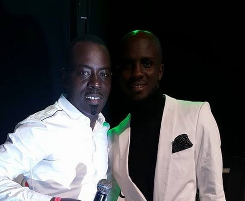 Photo: Dj Boubs et Aba No Stress en toute complicité. Regardez
