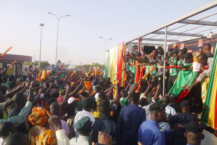 Accueil triomphal pour le Mali champion d’Afrique cadet