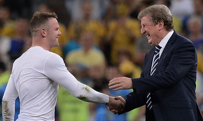 Angleterre: Rooney aimerait qu’Hodgson prolonge