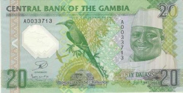Banjul: Des billets de banque avec l’effigie de Yaya Jammeh