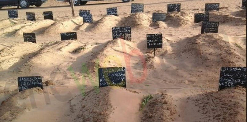 Les bullodozers de Aibd déterre les morts du cimetière de Keur Mousseu