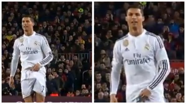 Real Madrid : Parties intimes, arbitre… Un geste déplacé de Cristiano Ronaldo en plein Clasico ?