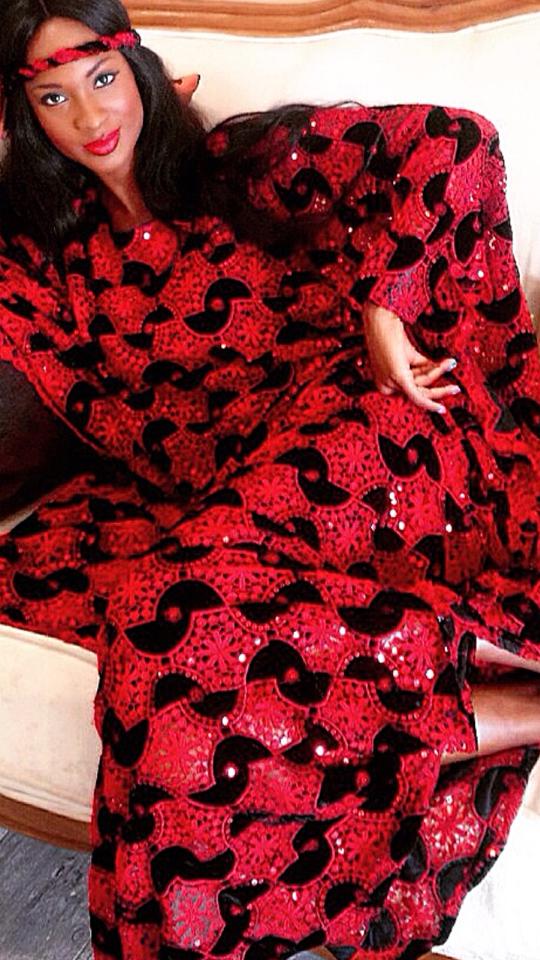7 photos-Maty, la petite fille du Président Abdou Diouf, en mode shooting