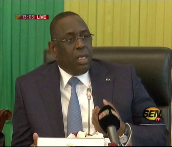 Vidéo- Crise scolaire: « S&rsquo;il doit y avoir année blanche, il y aura année blanche… »,  selon Macky Sall