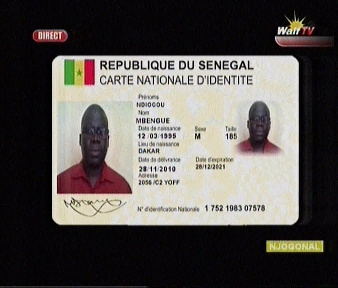 Vidéo- Sa Ndiogou dévoile… sa vraie carte d’identité…Regardez: