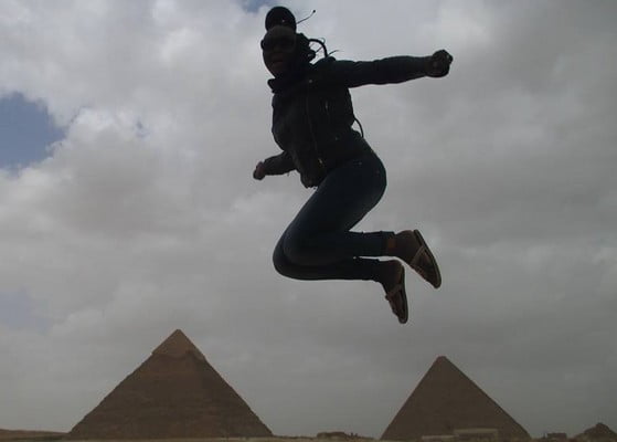Photos: Marema au cœur des pyramides d’Égypte… Regardez