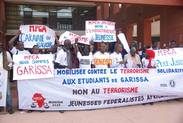 UCAD: La Mobilisation pour la paix et la consolidation de la justice en Afrique (Mpca) solidaires des étudiants kenyans