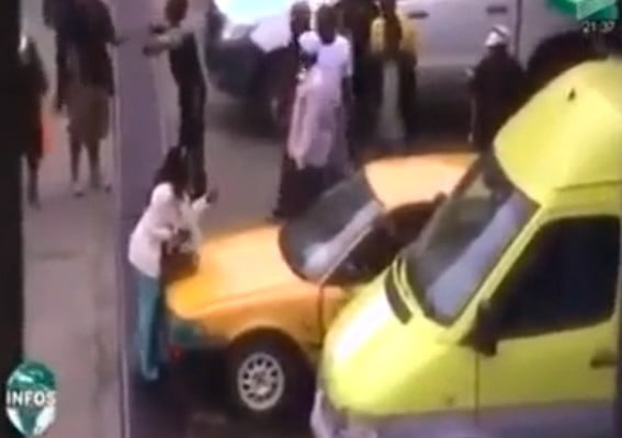 Vidéo: elle surprend son mec infidèle dans un taxi. Regardez