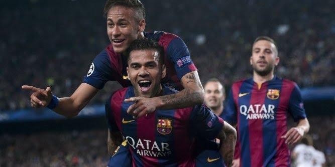 LDC: Le Barça encore trop fort pour Paris va en demie