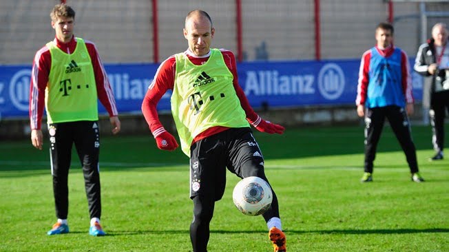 Bayern: Robben et Benatia de retour avant le choc face au Barça