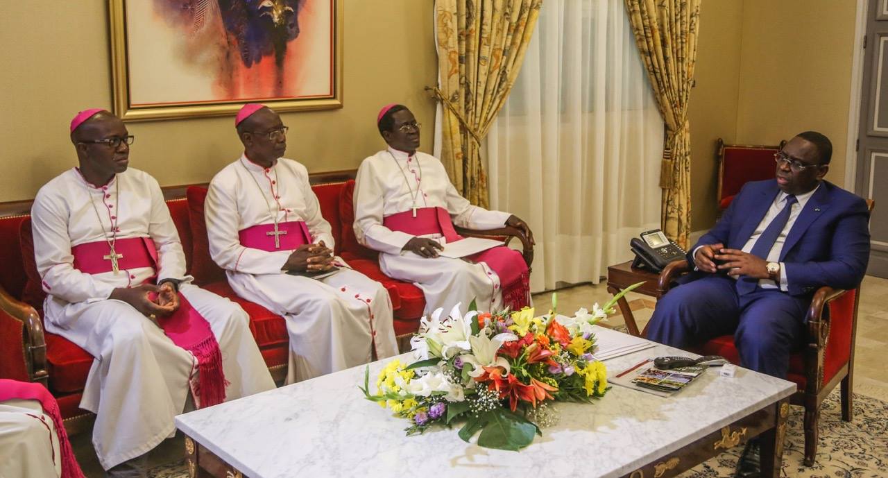 (4 Photos): Les évêques du Sénégal expriment à Macky Sall leurs remerciements
