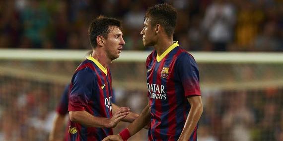 Neymar remercie Messi pour son cadeau à Cordou