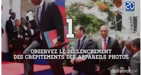 [Vidéo] François Hollande loupe une marche et chute ( Haïti )