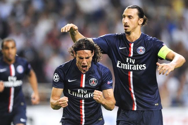 Transfert: Cavani direction Juve, Paris écoute Ibra