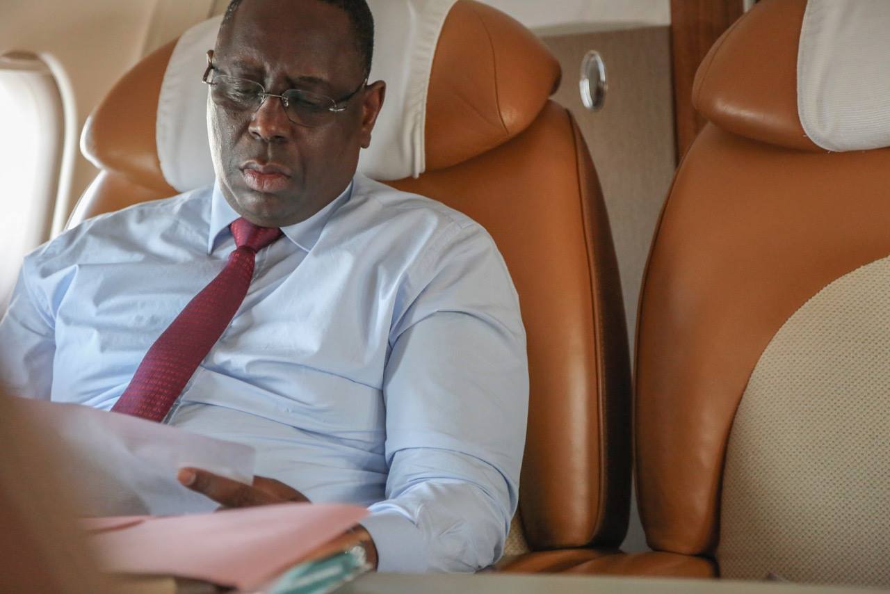 Macky Sall : « J’ai mis à profit les 4711 km qui séparent Pointe-à-Pitre de Dakar pour me pencher sur des dossiers »
