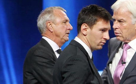 Meilleur joueur du monde: Johan Cruyff jaloux de Messi? parle « d’exagérations »