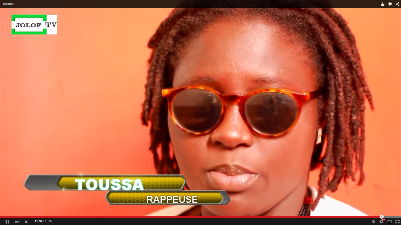 Vidéo:Toussa: «J’ai créé le concept, Rap Bu Jiguen Bi…»