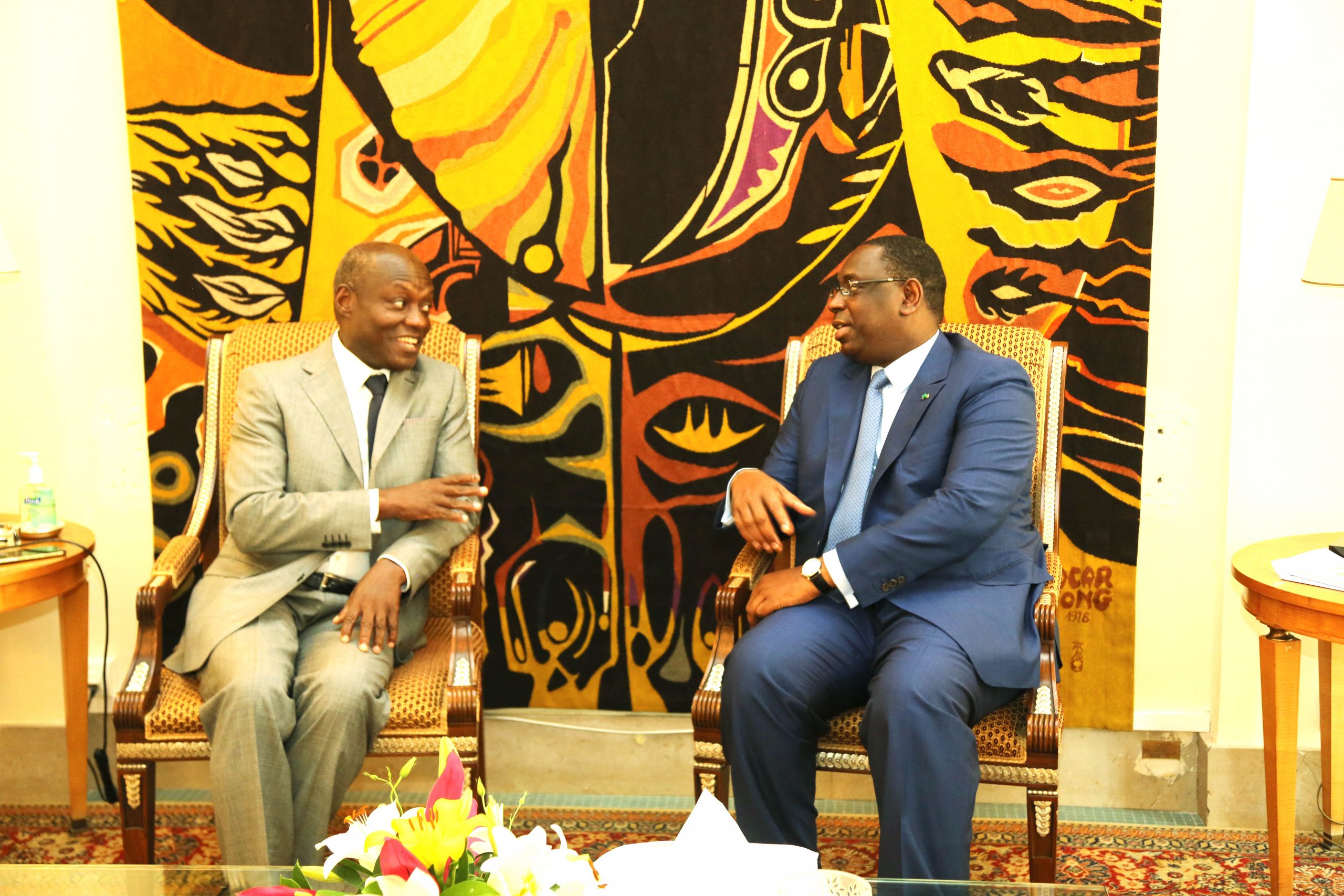 Mankeur Ndiaye porteur d’un message de  Macky Sall au président de Guinée Bissau