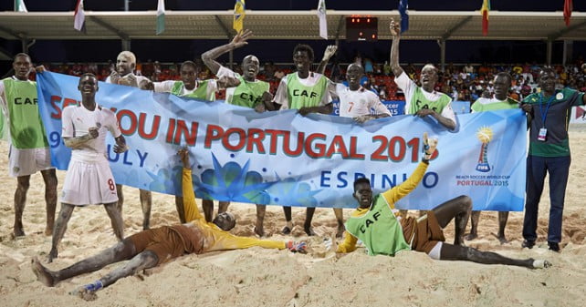 Mondial Beach soccer: Le Sénégal terrasse le géant Portugais sur ses terres