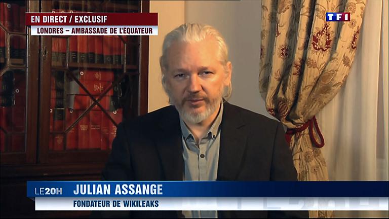 Wikileaks: Julian Assange demande l’asile à la France, refus de l’Elysée
