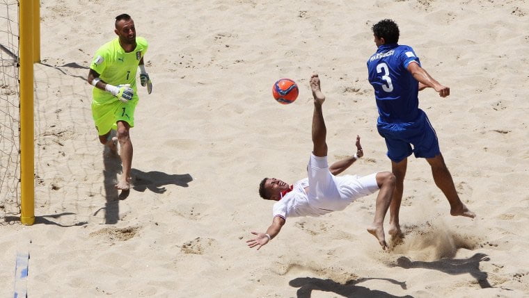 Mondial Beach Soccer: les résultats, classements, et tableau des 1/4 finales