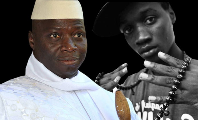 Gambie : Ali Cham, alias "Killa Ace", le rappeur qui défie Yaya Jammeh