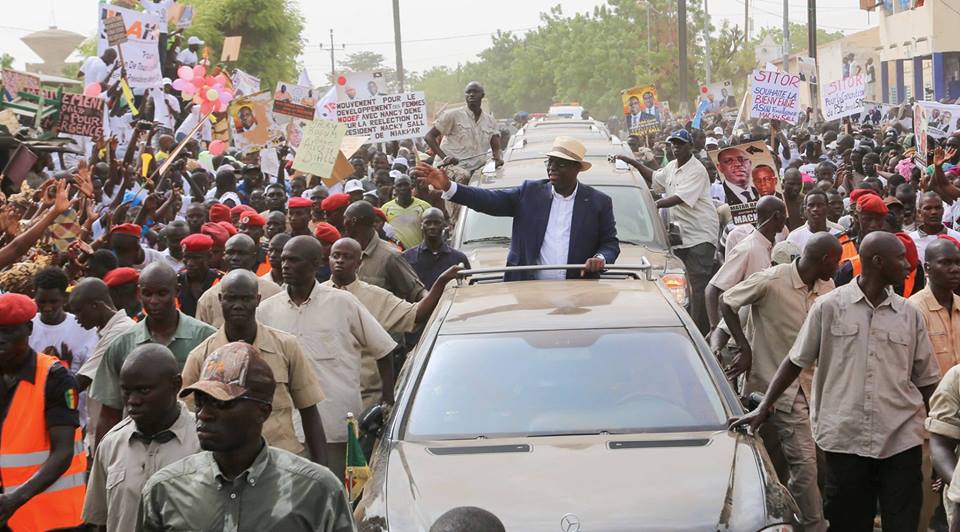 4 photos- Macky Sall remercie les populations du Sine pour l’accueil « exceptionnel »