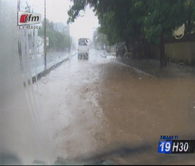 Video Hivernage: Dakar patauge, regardez