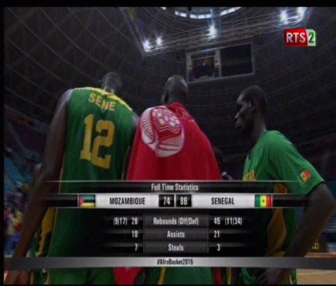 Vidéo-Sénégal-Mozambique (86-74) Résumé du Match