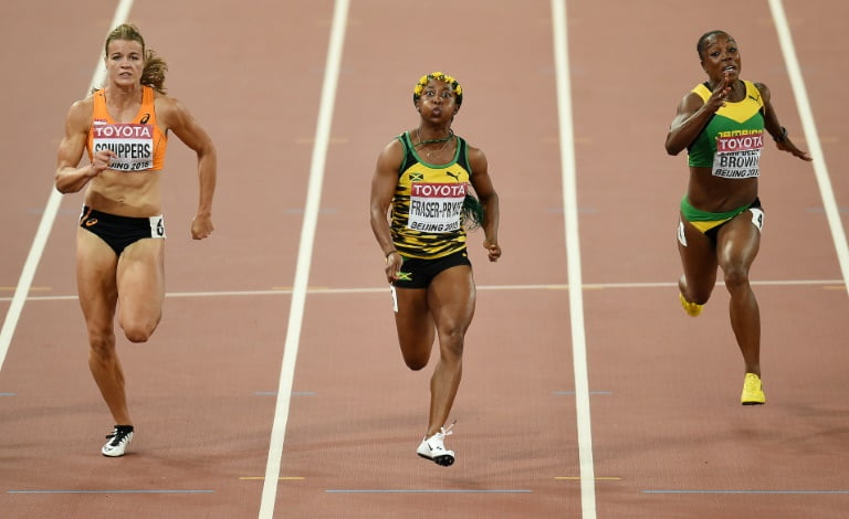 Mondiaux athlétisme: Fraser-Pryce, conserve son titre mondial sur 100M