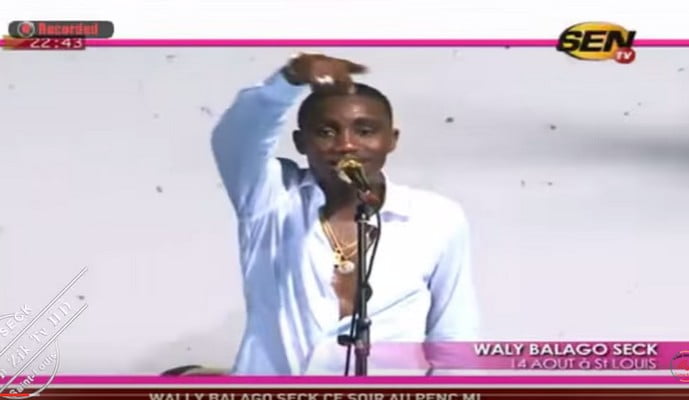 (Vidéo) L’intégralité du concert de Waly Seck à Saint-louis