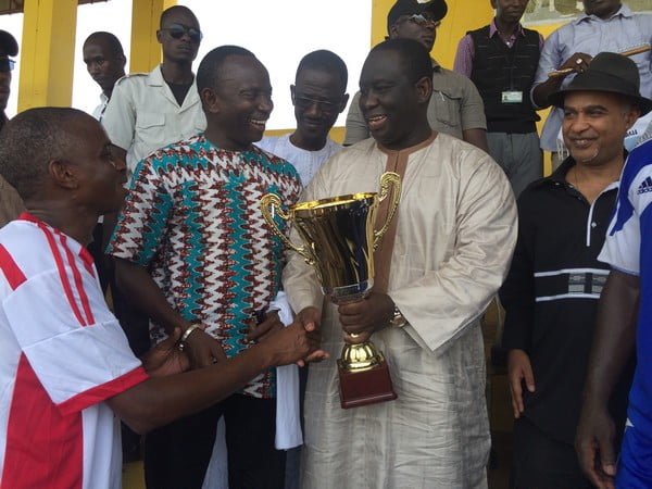 Tournoi Rse 2015: Eiffage Sénégal vainqueur devant Cfao (1-0)