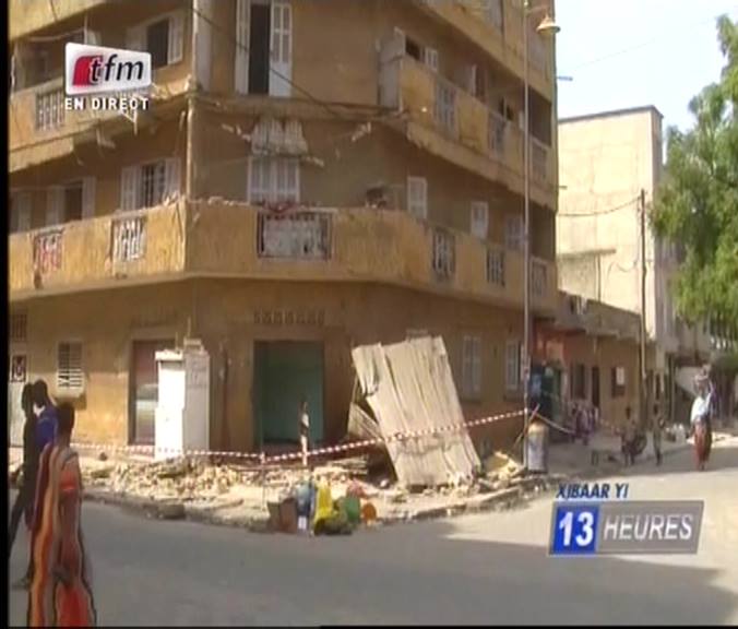 Vidéo: Un immeuble s&rsquo;effondre à la Médina