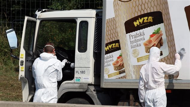 Des dizaines de migrants retrouvés morts dans un camion en Autriche