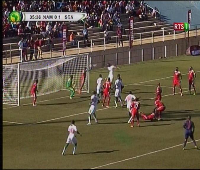 Vidéo- Namibie-Sénégal (0-1) But de Cheikhou Kouyaté de la tête