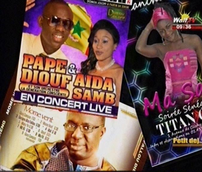 Vidéo: Infos people dans Petit Dej de walf tv du 16 septembre 2015. Regardez