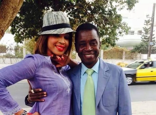 Photo: Le couple Thierno Diallo et Adama en mode collé serré…