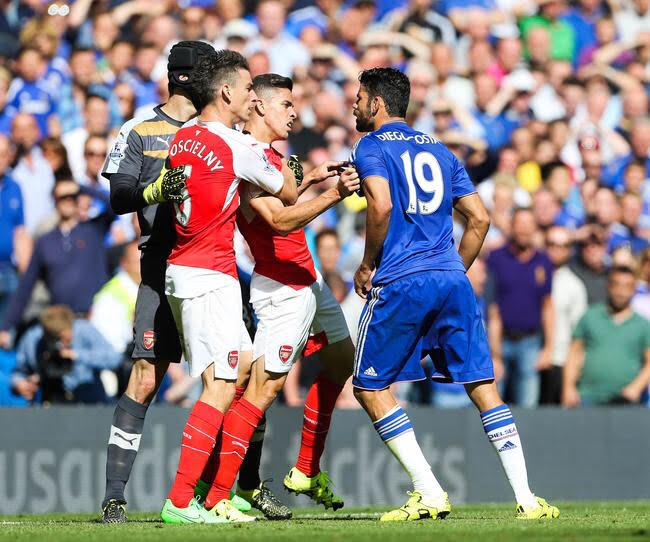 Diego Costa prend 3 matchs de suspension, Gabriel Paulista blanchi