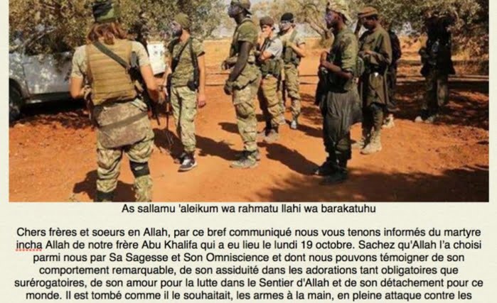 Syrie : Un Sénégalais proche du djihadiste Omar Diaby aurait été tué par les Russes