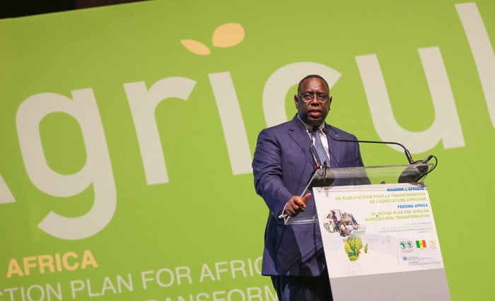 Macky Sall : ‘’L’agriculture est l’épine dorsale de l’Afrique’’