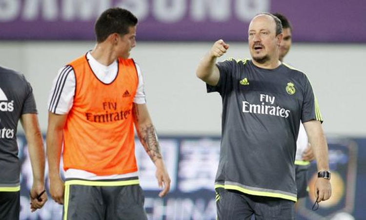 Real Madrid : Rien ne va plus entre James et Benitez