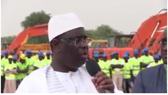 Autoroute Ilaa Touba : Macky Sall fier et satisfait du début des travaux