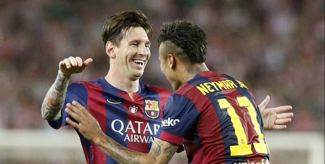 Admirez le superbe but collectif du Barça face à l’AS Roma !
